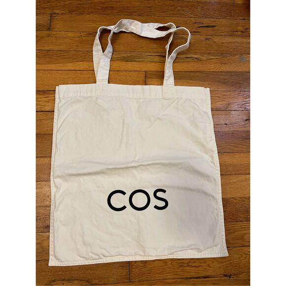 COS COTTON-CANVAS TOTE BAG - Picture 1 of 9